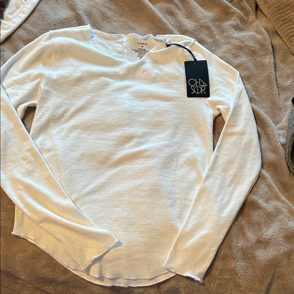 Chaser Cream Long Sleeve Top
